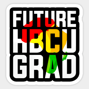 Future HBCU Grad Black History Month Sticker